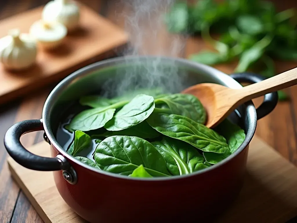 ほうれん草 炒める 前 に 茹でる