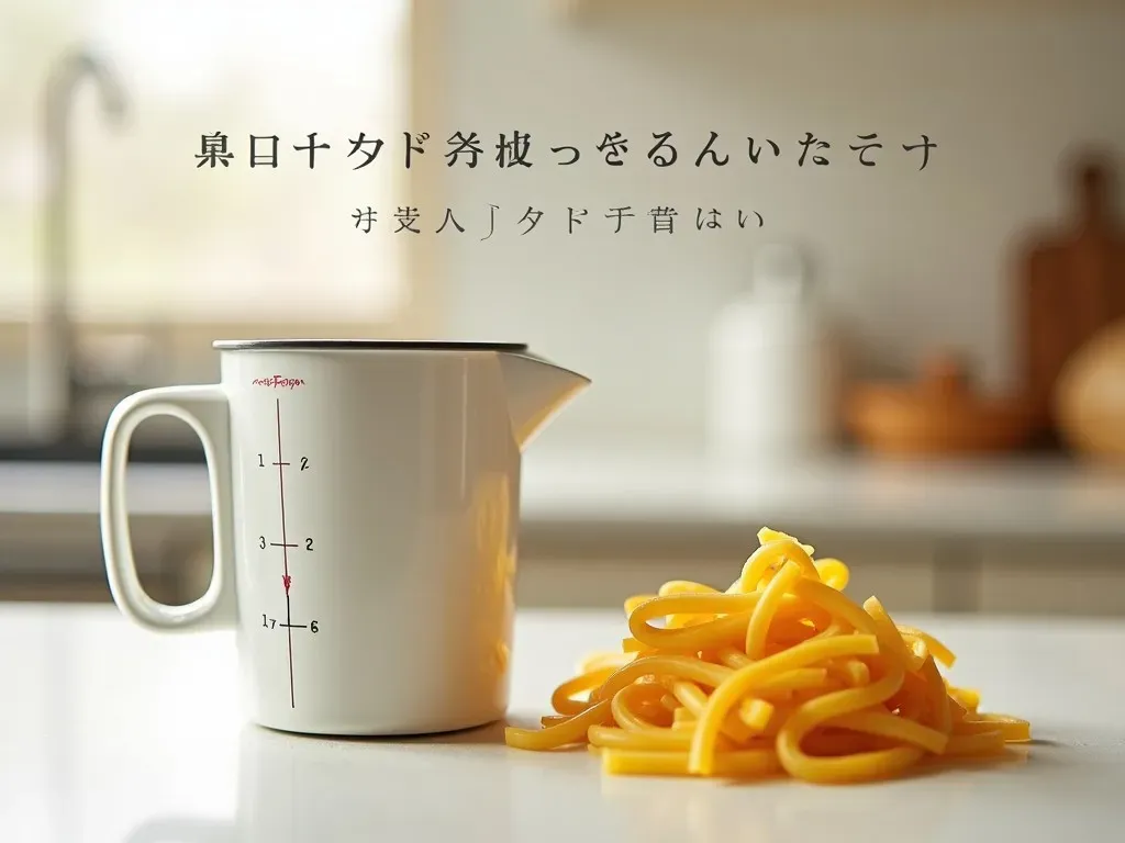 パスタ 測る やつ